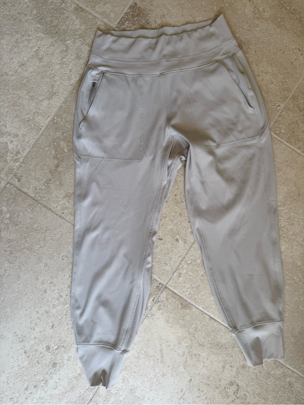 Athleta Venice High Rise Jogger Tan Size S/P - Picture 2 of 9